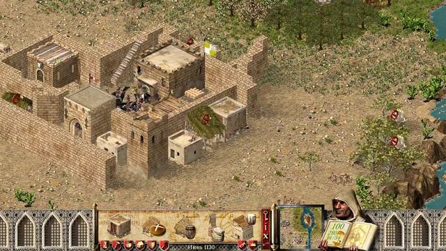 Stronghold Crusader: Прохождение 8 миссии:Пески времени смотреть онлайн