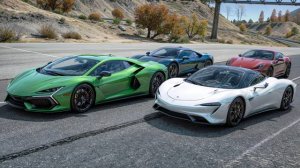 ГОНКА НА СУПЕРКАРАХ ВОКРУГ ВСЕГО ШТАТА В ГТА 5 РП/GTA 5 RP