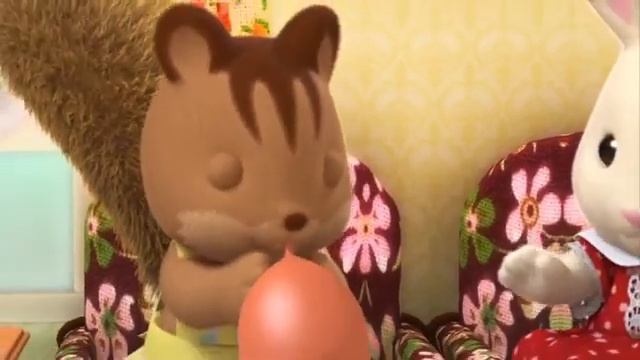 Мультик Sylvanian Families№5 Воздушные шарики