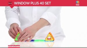 MAGFORMERS WINDOW PLUS 40 SET