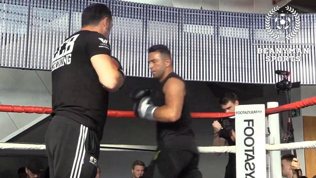 Tyson Fury v Sefer Seferi - Sefer Seferi Public Workout смотреть онлайн