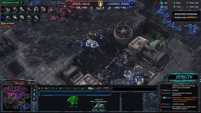 ★ GRAND FINAL - HomeStoryCup 18 - SERRAL vs INNOVATION | StarCraft 2 с ZERGTV ★ смотреть онлайн