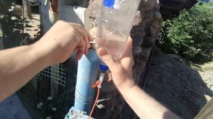 Ракета на воде! Не проводите подобные эксперименты самостоятельно, высокое давление воздуха!