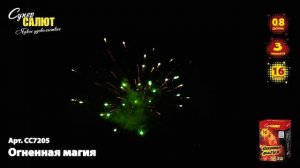 Салют “Огненная магия” 0.8″х16, арт. СС7205
Салютыч