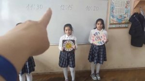 Изучаем тему: Часы. 2 класс