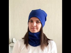 Как сшить шапку и снуд на любой размер головы по одному универсальному лекалу