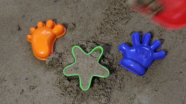 Разминаем пальчики и ручки/Learn Colors for Children Sand Molds смотреть онлайн