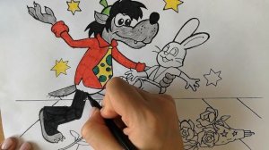 НУ, ПОГОДИ! Раскраска для самых маленьких!