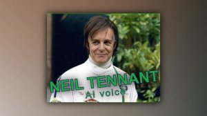 Neil Tennant (Pet Shop Boys) - Summertime (AI cover Robbie Williams)
