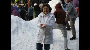 Израиль. Петах-Тиква. Снег.