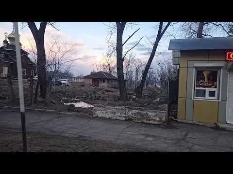 Парк "Аскольд" город Арсеньев (апрель 2021) смотреть онлайн