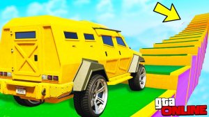 КАК ДАЛЕКО ТУРБО-ИНСУРГЕНТ СМОЖЕТ ЗАБРАТЬСЯ ПО СТУПЕНЬКАМ ЛЕСТНИЦЫ? ЭКСПЕРИМЕНТЫ В ГТА 5 ОНЛАЙН