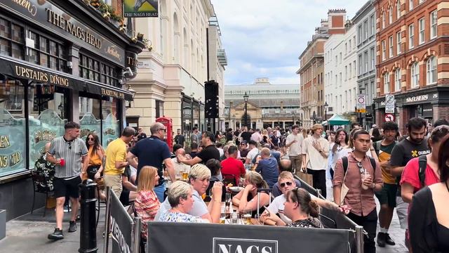 A Summer Afternoon Walk in London | Exploring the West End and Central London Walk [4K HDR]