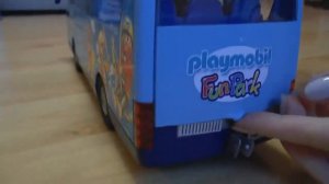 Собираем игрушечный автобус для детей и играем