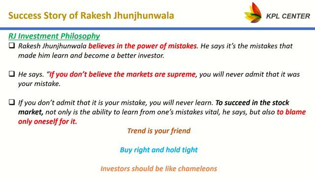 RAKESH JHUNJHUNWALA (WARREN BUFFETT OF INDIA) BIOGRAPHY IN TAMIL  | #KPLCENTER | GK