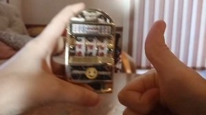 Мини-автомат "Однорукий бандит" с Алиэкспресс