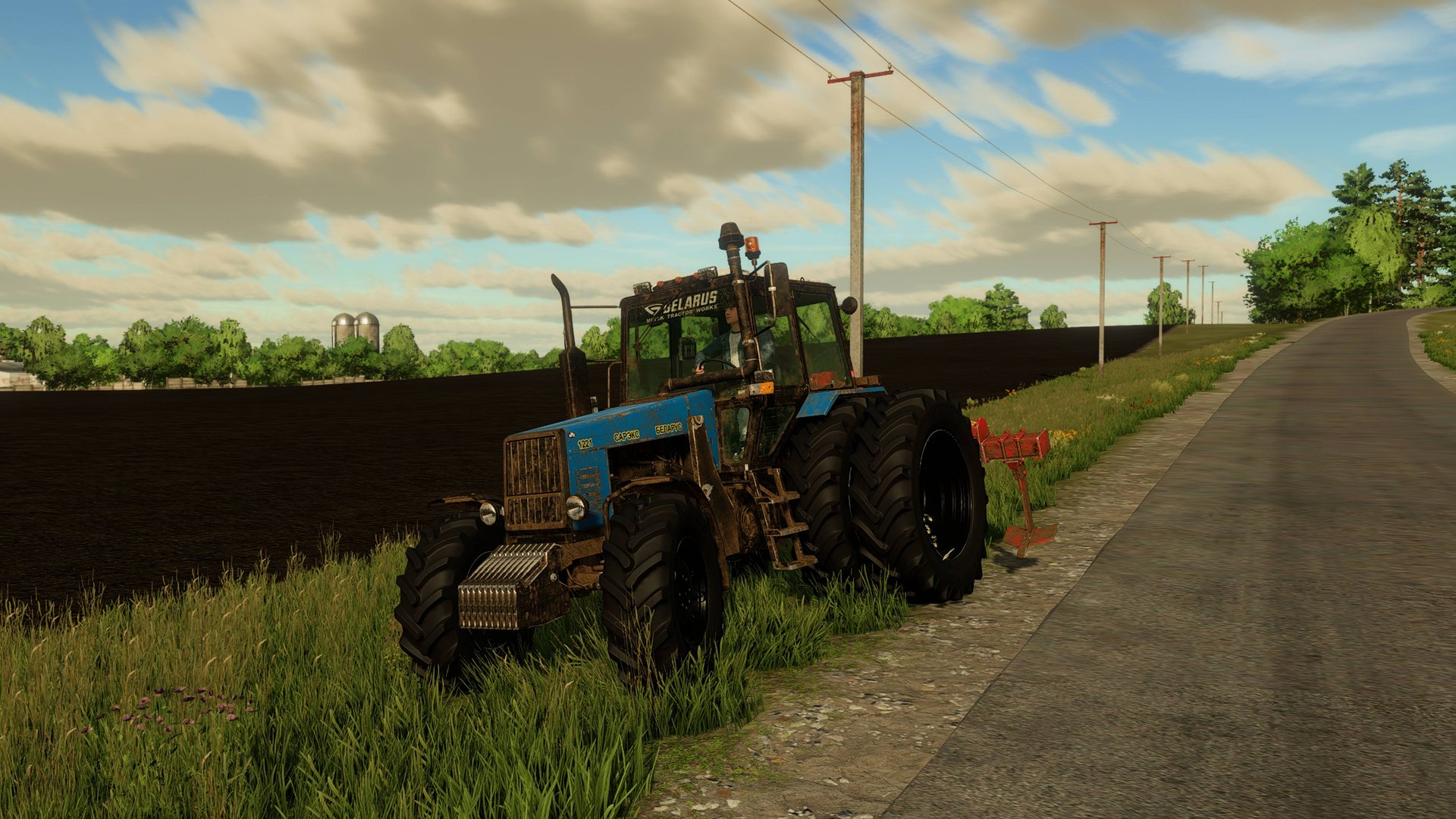 ⏩ FS22 ● Карта Заря ● МТЗ 1221 ● TimeLapse ● #01