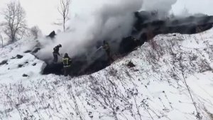 возгорание в Черемхово