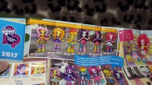 Распаковка Кукол Эквестрия Герлз Минис Адажио Даззл и Эпплджек 1 часть.