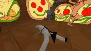 pizza tower nextbots VS me in prizon - gmod funny play