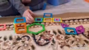 Обзор на магнитный конструктор #2