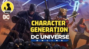 DC UNIVERSE ONLINE, CHARACTER GENERATION #dcuniverseonline #characterbuild