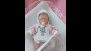Silicone baby. Мини реборн силиконовый. Девочка полностью силикон 12 см.