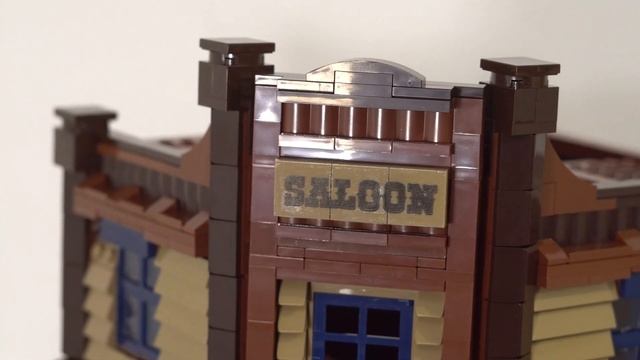 LEGO Bricklink Wild West Saloon 19004 MOD / Modified Western Layout #9 смотреть онлайн