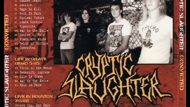 Рок - передача о метал группe Cryptic Slaughter