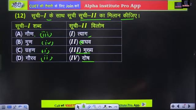 cuet ug hindi language previous year question 2024,/cuet hindi language pyq,/cuet language paper,P-