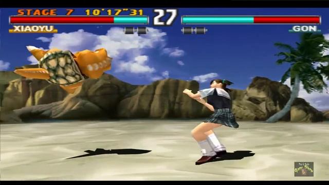 проходим Tekken 3 PS1 -  серия 1 Ксияю