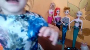 . Анна и Эльза с"мультика "Холодное сердце" превращаются в русалок.Miss Mariyka Мисс Марийка