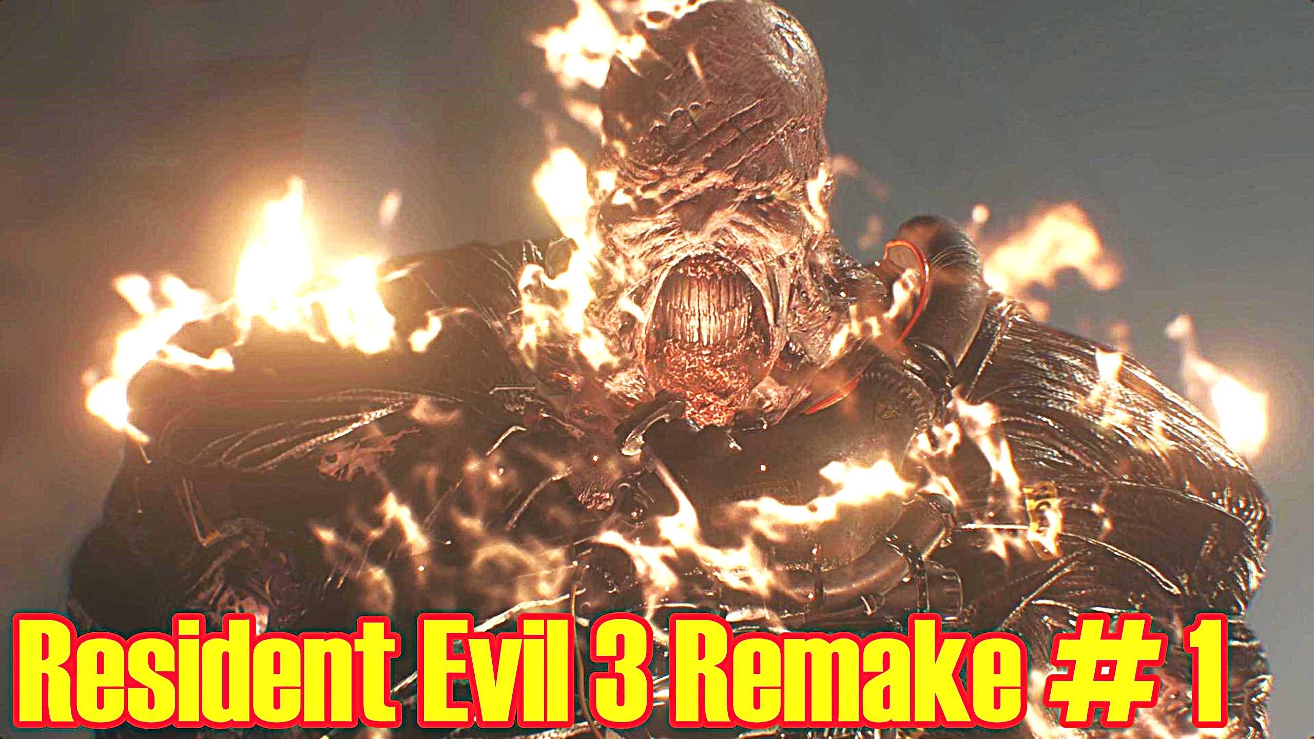 Resident Evil 3 Remake прохождение с русской озвучкой часть 1 (начало)