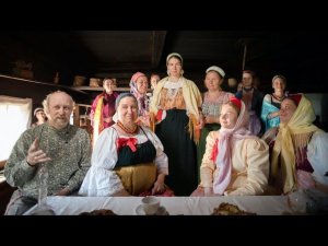 Вывод невесты "за столы". Русская свадьба Заонежья