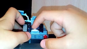 Лего самоделка "Делориан"