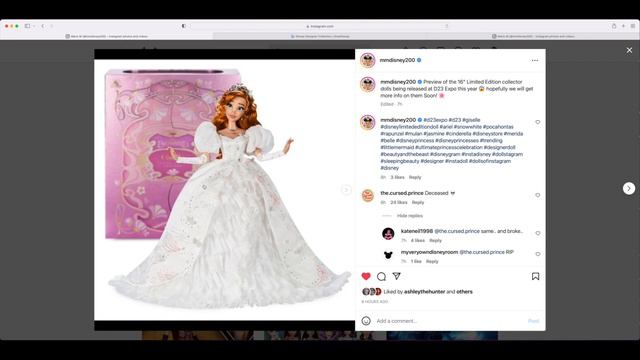 Ultra Hype!! D23 Exclusive Dolls Revealed!! (Disney Limited Edition Dolls) смотреть онлайн