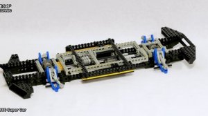 LEGO 8880 Super Car Review & Speed Build Video | LEGO Technic 8880 | Vintage LEGO Technic Black Car