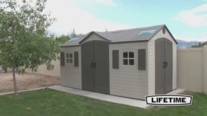 Lifetime  Сарай пластиковый хозблок 4,5х2,5 м