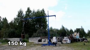 Мини-кран для газоблоков