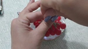 Переделка. Была гирлянда, стала рябина, виноград...