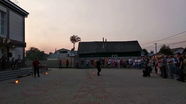 Огненное представление череповецкой артели на #РусскийРожок 9.06.19 смотреть онлайн