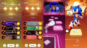 Sonic Exe 🆚 Sonic love Amy Rose 🆚 Sonic Boom 🆚 Hyper Sonic | Sonic EDM Rush Gameplay