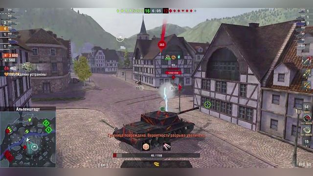 WZ-111-1G FT.Режим"Возрождение".World of Tanks Blitz.