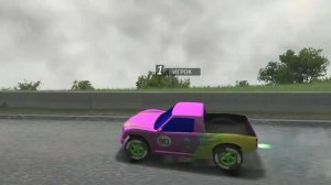 Жёсткая авария в ралли фури