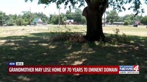 92-year-old grandmother may lose Ponca City home of 70 years to eminent domain for high school foot