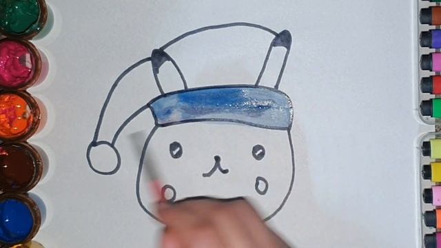 Bolalar uchun qorbobo rasmini chizish смотреть онлайн