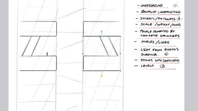 01. Translating Ideas to 2D. ARCHITECTURAL DESIGN in Blender for Film by Nick Stath