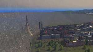 Mega Tsunami VS European style City | Cities Skylines Tsunami #320