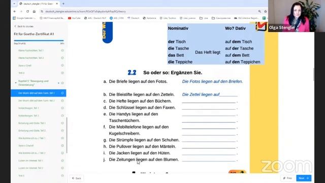 🇩🇪Немецкий язык онлайн-урок | Уровень немецкого А1, практика с носителем языка