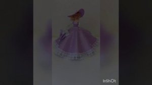 Кукла светильник из изолона/ принцесса / кукла ручной работы/ как сделать куклу из изолона